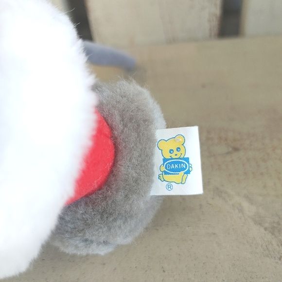 Dakin Christmas Mouse 9" Stuffed Animal Vintage 1985 Santa Holiday - Picture 3 of 11